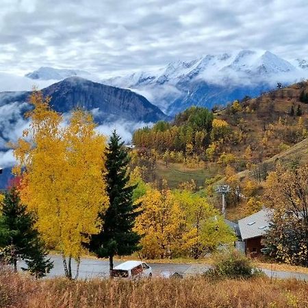 Studio Uissan pour 5 personnes à côté des pistes Huez Exterior foto